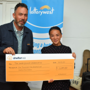 Katie Liew – Cheque Presentation